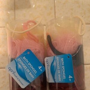 April Bath and Body Sponges 4 pack